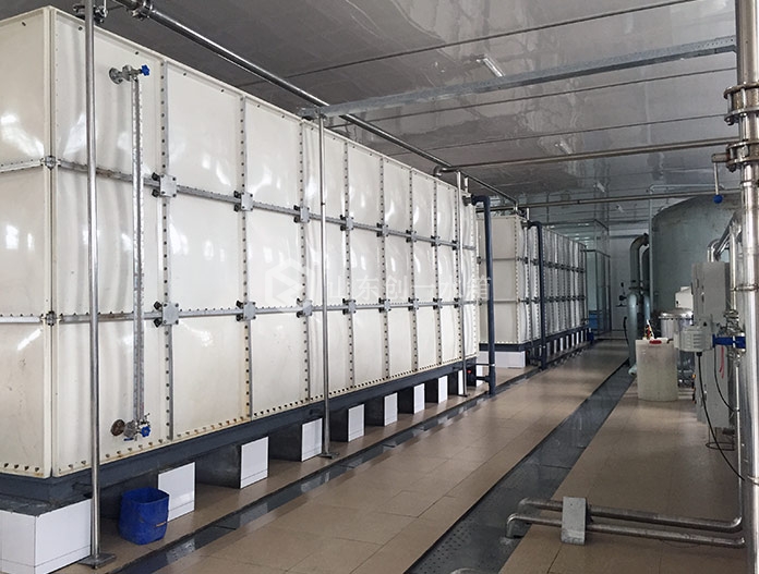 黑龍江賓西牛業公司項目-玻璃鋼水箱